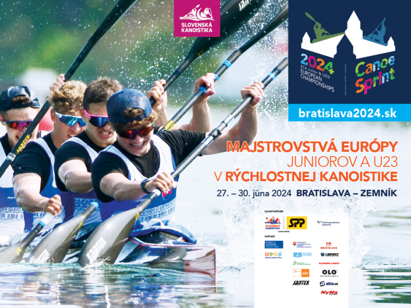 Athletes from 36 countries will start at the 2024 ECA Junior and U23 Canoe Sprint European Championships