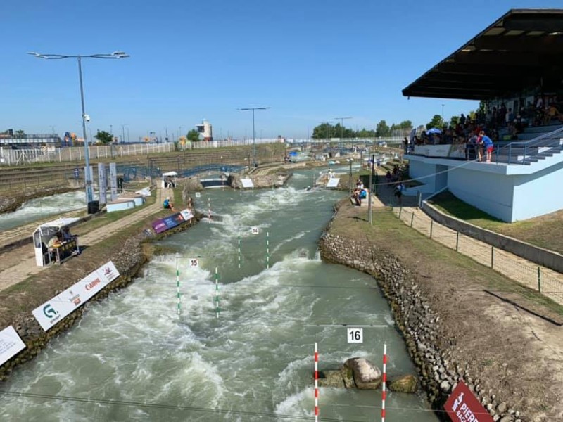 Slovak paddlers the fastest in heats of ECA European Open Canoe Slalom Cup in Bratislava