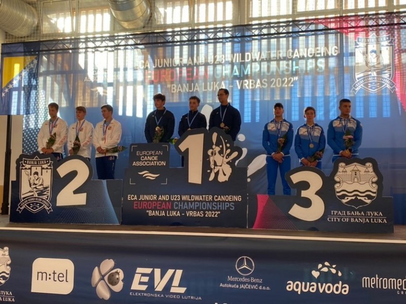 Czech Republic wins six gold medals on the last day of Junior and U23 Wildwater Canoeing European Championships