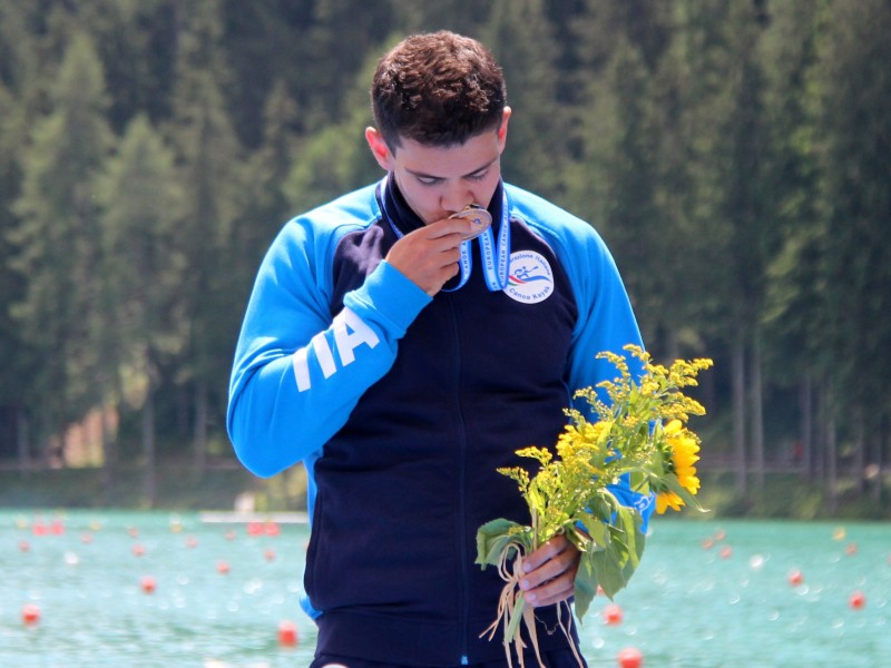 Carlo Tacchini defended the U23 European Champion title in front of his fans