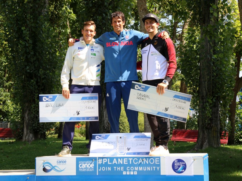 Slafkovsky, Prskavec and Fišerova – Jane overall canoe slalom World Cup winners