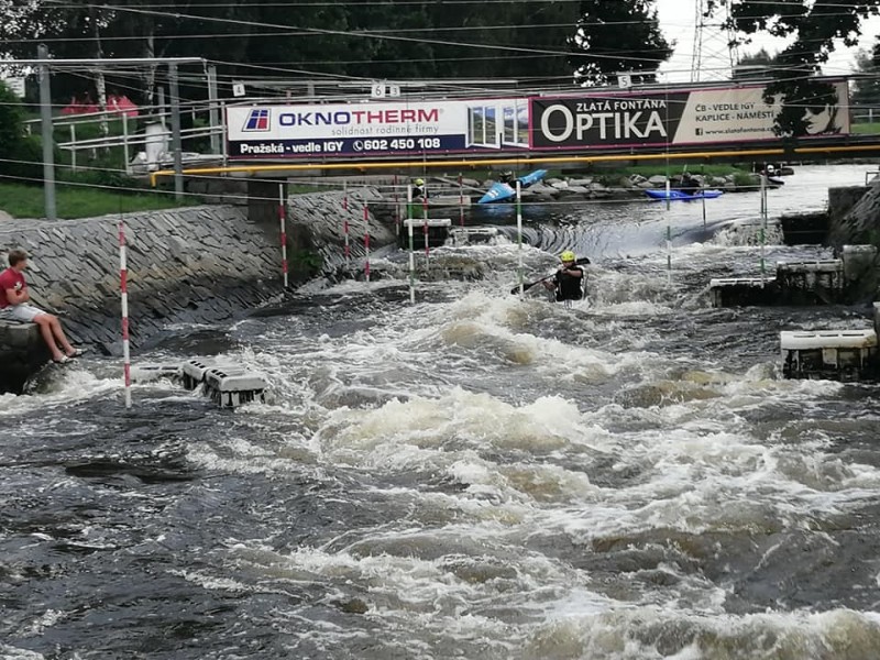 Česke Budejovice hosted last ECA Wildwater Sprint Canoeing European Cup