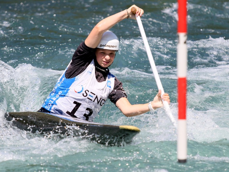 ECA Junior Slalom Cup series kicked off in Solkan