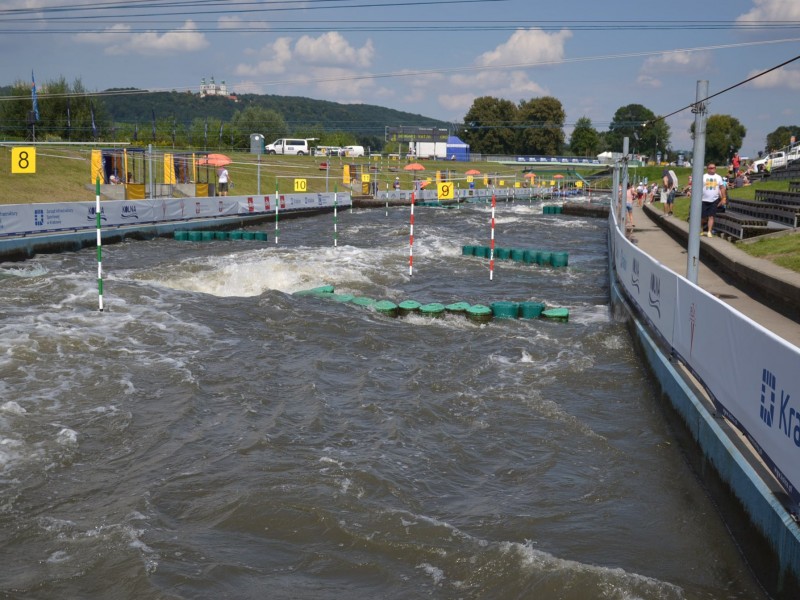 Storm cuts short the ECA Junior Canoe Slalom Cup in Krakow