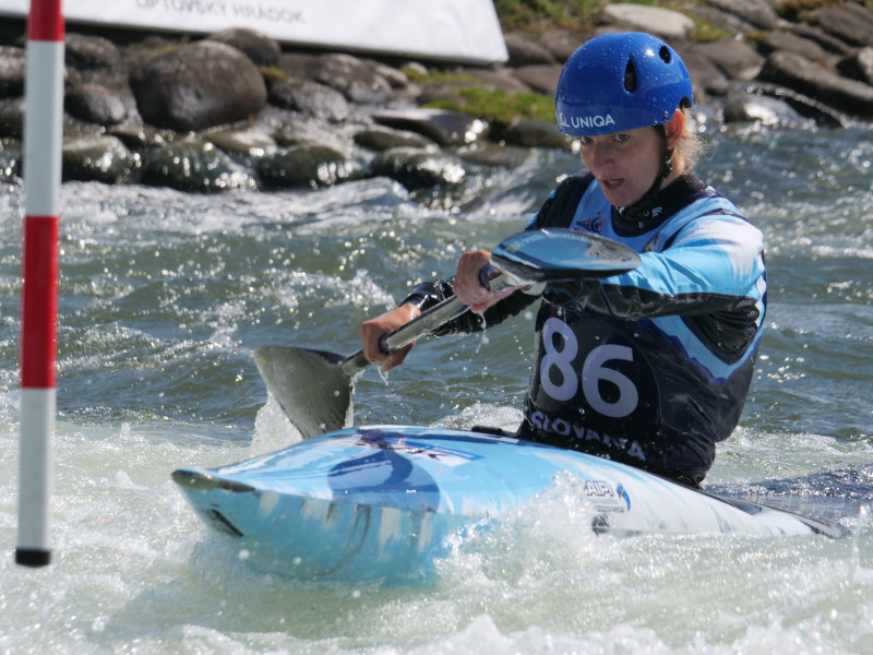 Slovak paddlers show form on their home course