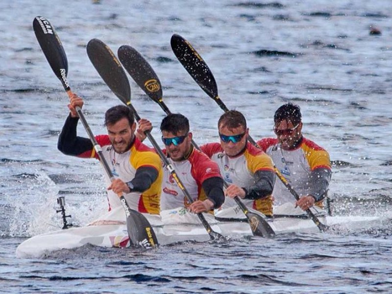 Spain sends all stars K4 to European Championships in Belgrade