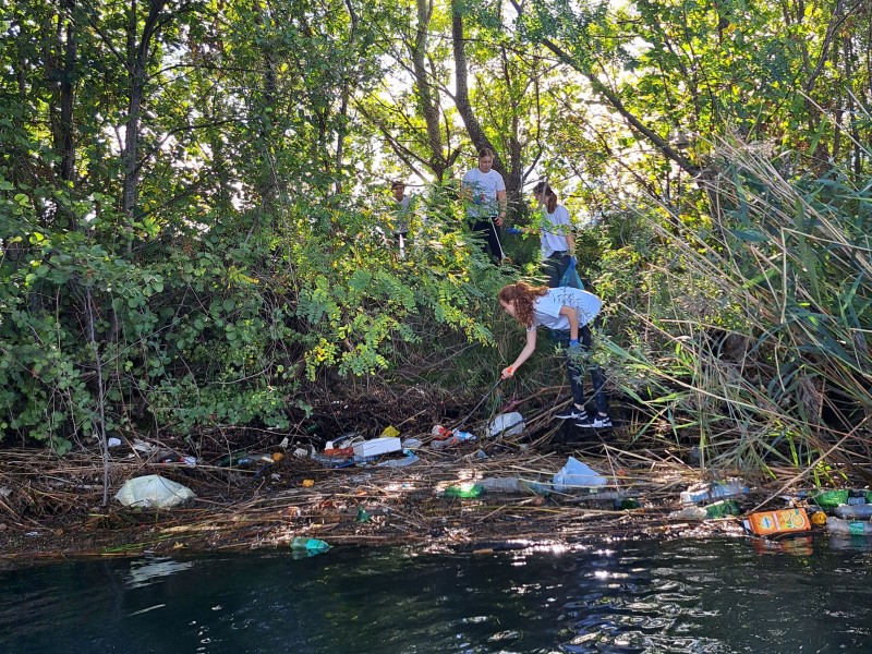 Environmental action in the EU project ‘Green Kayak’ carried out in Croatia