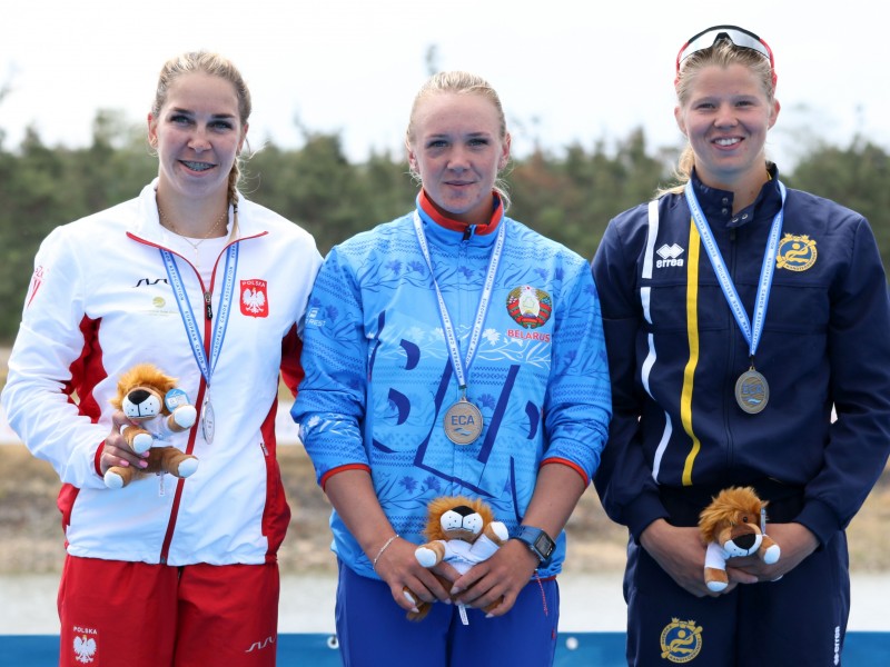 Belarus and Russia conclude European Championships in Račice with 15 medals each