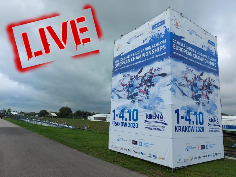 LIVESTREAM/RESULTS - 2020 ECA Junior and U23 Canoe Slalom European Championships