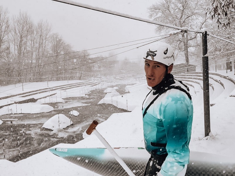 Training in snowy conditions