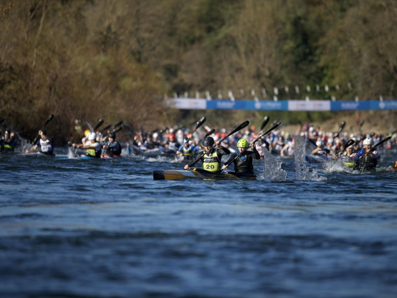 Carre and Pete winners of the 2024 edition of the International Marathon of the Gorges de l'Ardèche