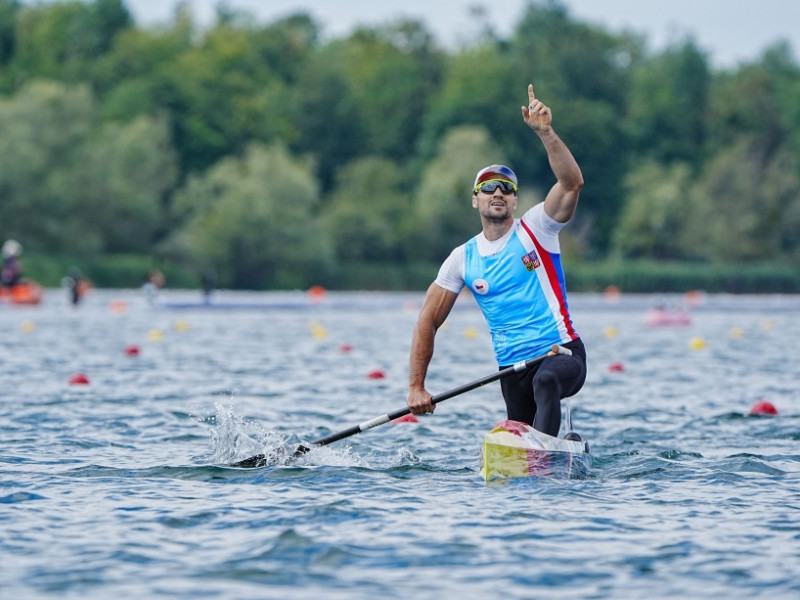 Martin Fuksa won his first Olympic gold medal