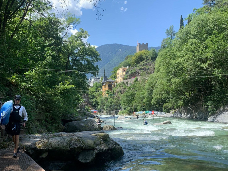 Italians dominated in the ECA Open Canoe Slalom European Cup in Meran