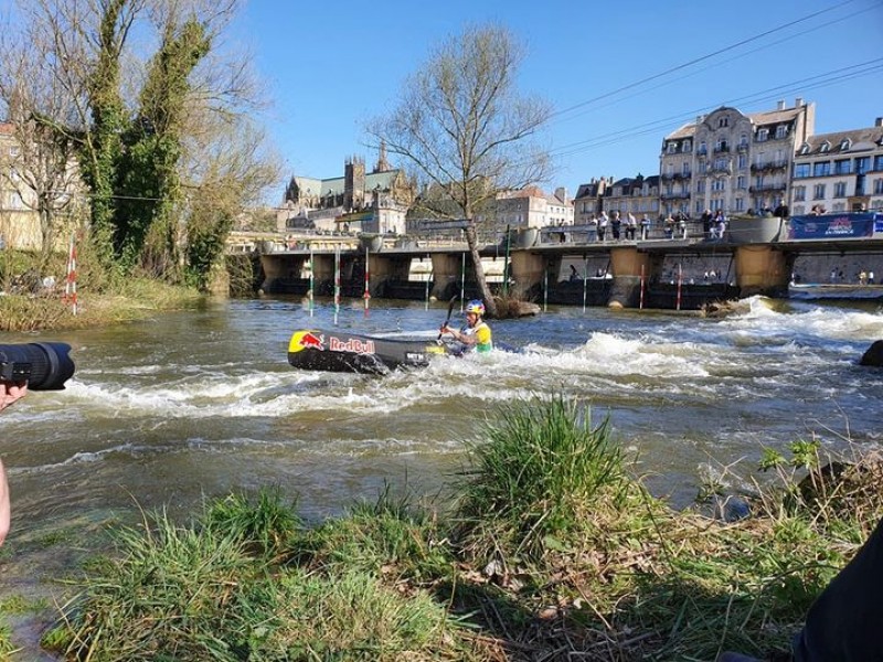The 2022 ECA Wildwater sprint canoeing European Cup started in Metz