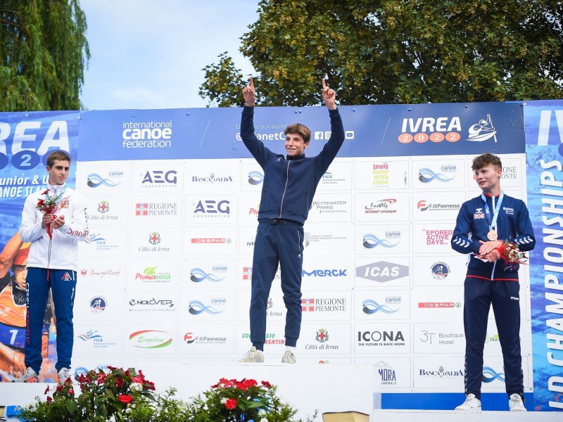Majority of Junior and U23 Canoe Slalom World Champion titles stayed in Europe