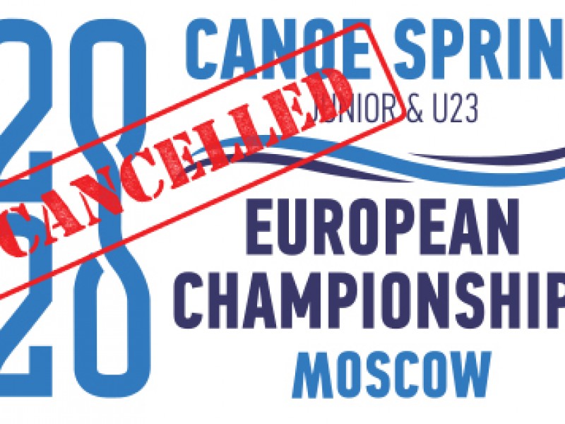 2020 ECA Junior and U23 Canoe Sprint Europeans cancelled