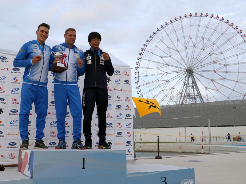 Canoe Slalom paddlers competed in Tokyo at first international race