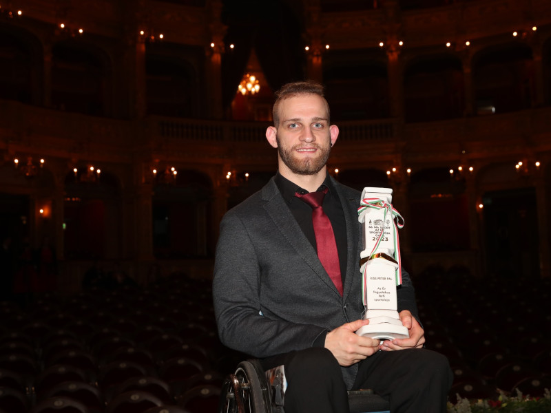 Peter Pal Kiss Hungarian parasportsman of the year