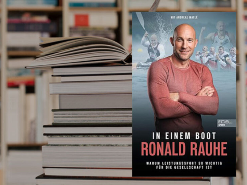 Former German Canoe Sprinter Ronald Rauhe with an autobiography