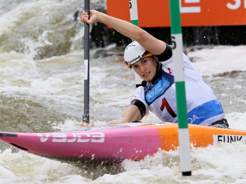 Canoe Slalom European Champion titles for Ricarda Funk and Ryan Westley