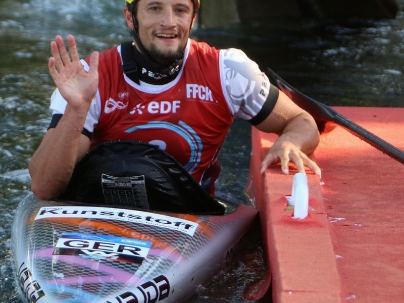 Sebastian Schubert waved goodbye to competitive canoe slalom