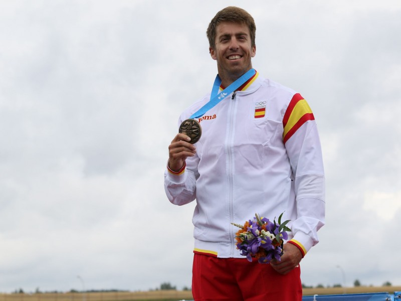 Olympic medal for Sete Benavides after seven years