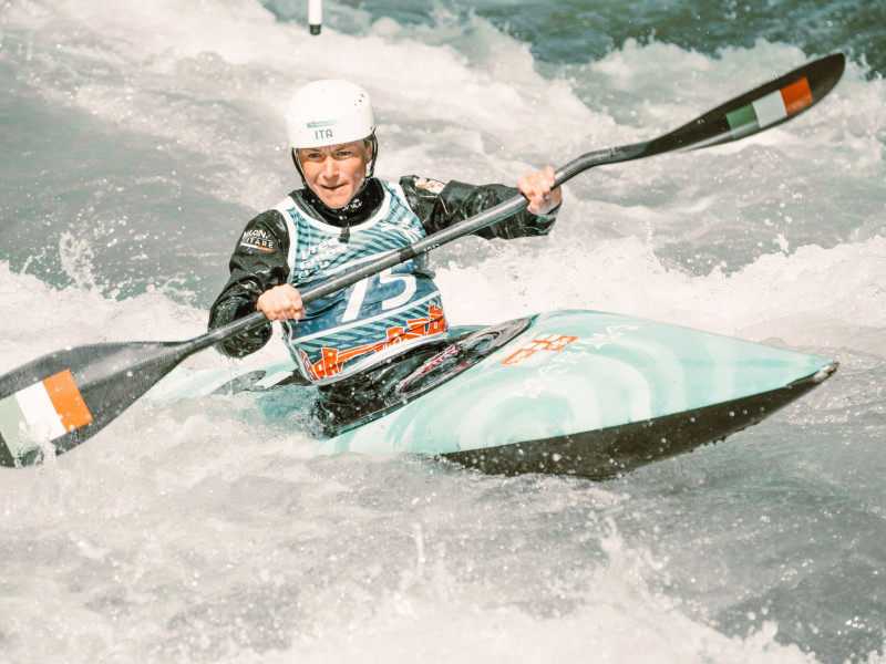 Italian and French Celebration at the ECA Open Canoe Slalom European Cup in Ivrea