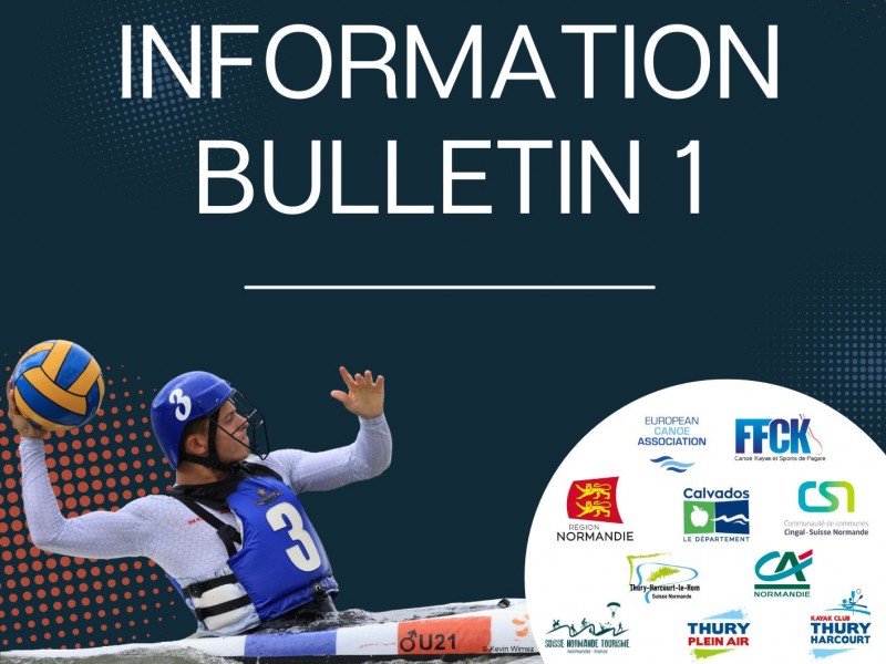 BULLETIN – 2023 ECA Canoe Polo European Cup I