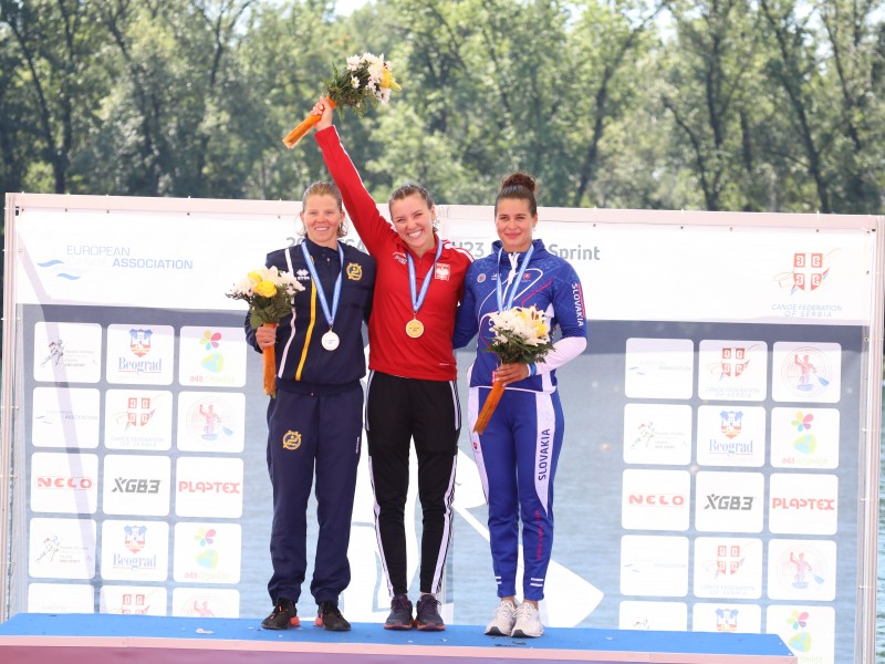 28 sets of medals awarded on the last day of the 2022 ECA Junior and U23 Canoe Sprint European Championships