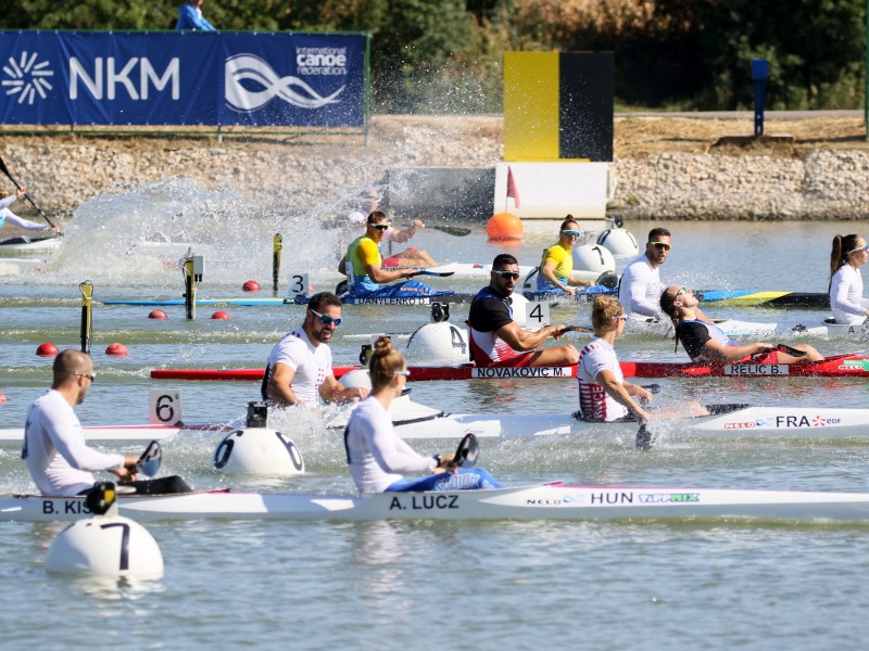 Only major international canoe sprint event this year held in Szeged
