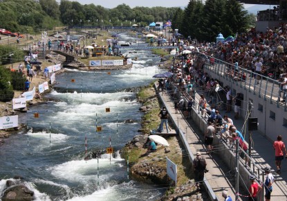 Legendary Elena Kaliska the fastest at third ECA European Open Canoe Slalom Cup