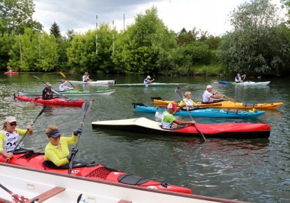 Ljubljana hosted charity paddling event