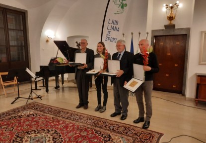 Ajda Novak received the highest sports award in Ljubljana
