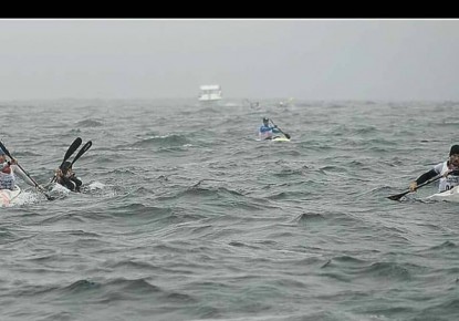 Kiko Vega winner of the Landaza Ocean Race