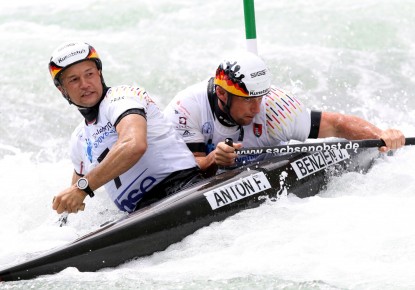 Men’s C2 remains in the Canoe Slalom European Championships programme