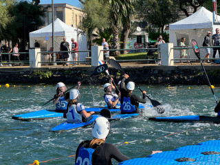 Four teams on day one of the 2024 ECA Canoe Polo Clubs European Championships undefeated