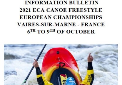 Bulletin - 2021 ECA Canoe Freestyle European Championships 