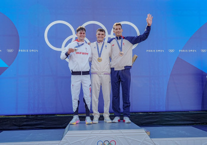 Gestin dominated in men's canoe final