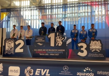 Czech Republic wins six gold medals on the last day of Junior and U23 Wildwater Canoeing European Championships