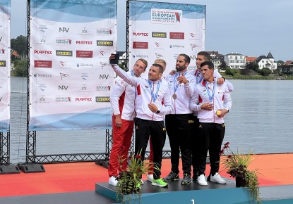 Last gold medals of Canoe Marathon Europeans in Silkeborg to Spain and Sweden