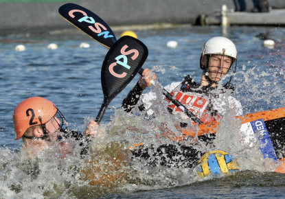 Day 2 of the 2023 ECA Canoe Polo European Championships packed with action