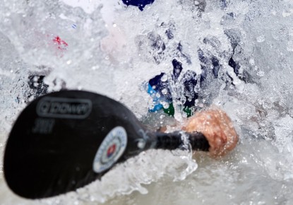 Penultimate canoe slalom race for young Canoe slalom paddlers in season 2019