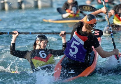 Italy, France, Great Britain and Germany fighting for the first medals of Canoe Polo European Championships in Catania