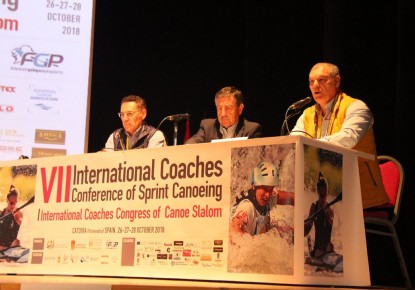 The International Congress of canoe sprint and canoe slalom coaches in Catoira postponed to 2021