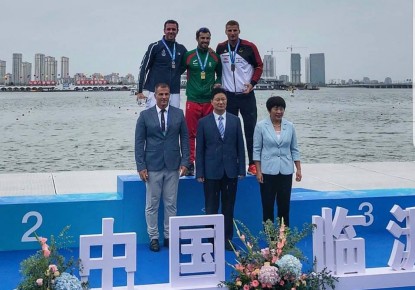 European Champions Fernando Pimenta and Martin Fuksa win at special canoe sprint race in China