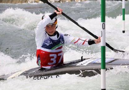 Cindy Poeschel and Giovanni De Gennaro the fastest on the opening day of European Championships in Ivrea