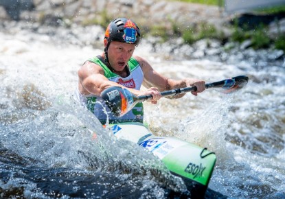 International participation at Wildwater canoeing Czech Cup in Česke Vrbne