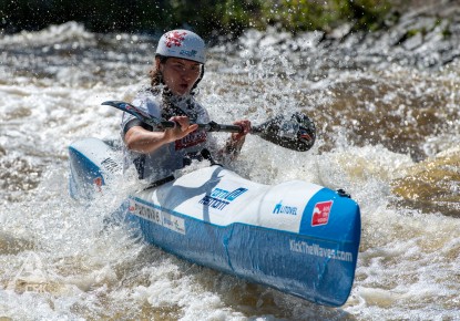 Czech and Slovenian paddlers take wins at ECA Wildwater Sprint Canoeing European Cup in Česke Budejovice