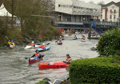 First ECA Wildwater Sprint Canoeing Cup held in France