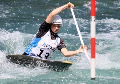 ECA Junior Slalom Cup series kicked off in Solkan